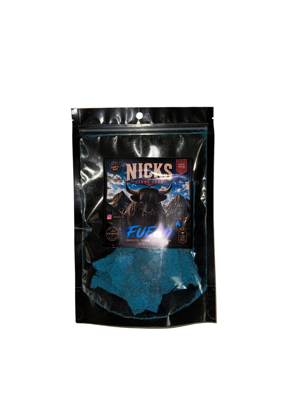 BLUE FUEGO - NICKS BEEF JERKY